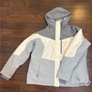 Columbia White and Grey Jacket